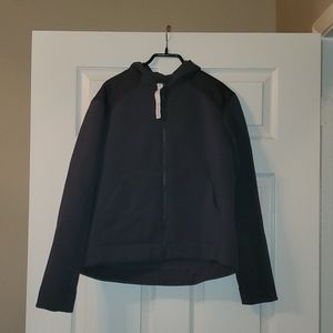 Dark grey zip up hoodie